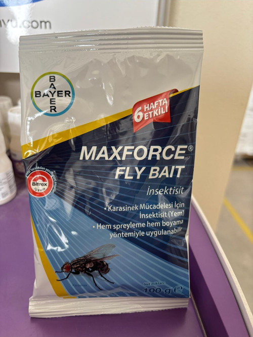 Maxforce Fly Bait 100g X 3’lü Set | Orijinal Karasinek Ilacı | Hızlı Etki – Geniş Alan Koruma