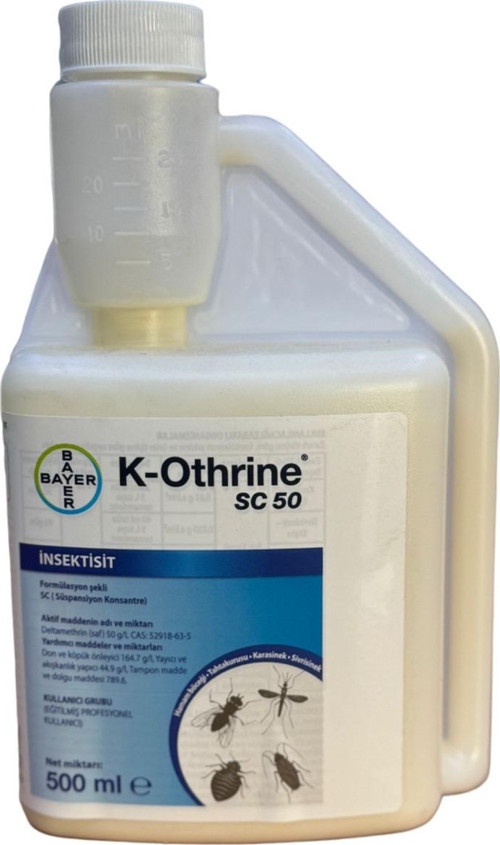 K-othrine Genel Haşere Ilacı 500 ml S.k.t 2027