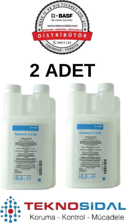 Fendona %6 Sc Genel Amaçlı Haşere İlacı 500 Ml 2 Adet 500X2 | Distribütör Garantili | Ürün