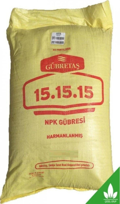 Gübretaş 15 15 15 Kompoze Gübre 50 Kg