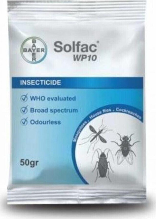 Solfac Wp10 Pire Karasinek Hamamböceği Ilacı 50 gr :11/2026