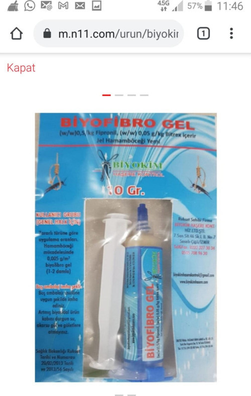Biyofibro Gel
