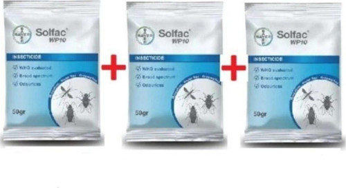Haşere Ilacı Genel Solfac Wp 10 50gr