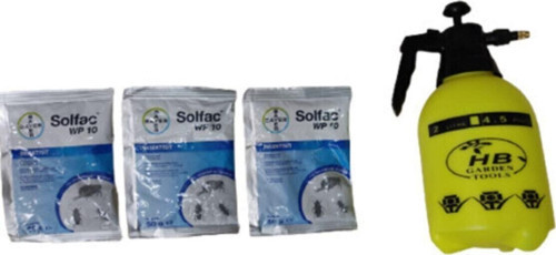 Haşere Ilacı Solfac 3 Adet 50 Gr Solfac Wp 10 Ve 2 Lt Ilaç