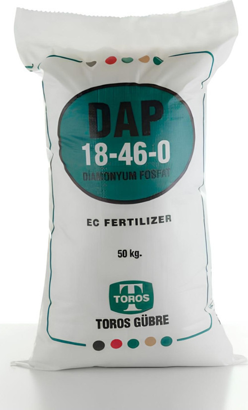 DAP 18.46.0 Gübre - Toprak Altı-taban Gübresi - Diamonyum Fosfat Kompoze Gübre – 5 KG