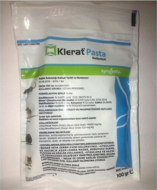 Syngenta Klerat Pasta Fare Zehiri 100 Gr