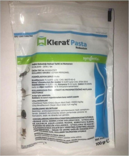 Syngenta Klerat Pasta Fare Zehiri 100 gr