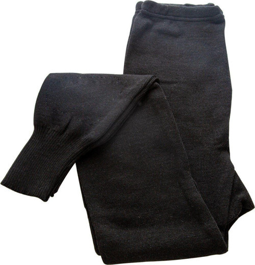 Sıcaklık Ve Konfor: Siyah Yünlü Kumaş Alt Tayt Içlik