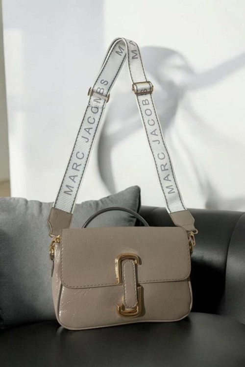 krem askılı rugan çanta