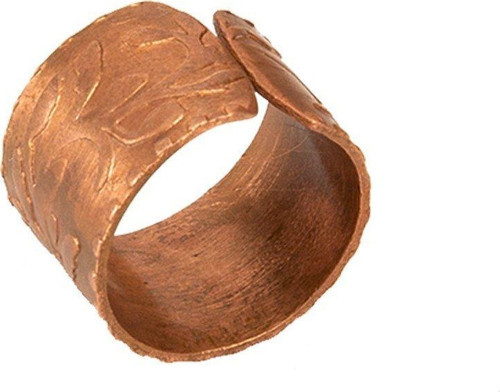 Bakır Kalın Yüzük (Ayarlanabilir)