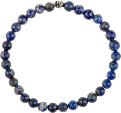 Lapis Lazuli Doğal Taş Bileklik (6mm Küre Kesim)