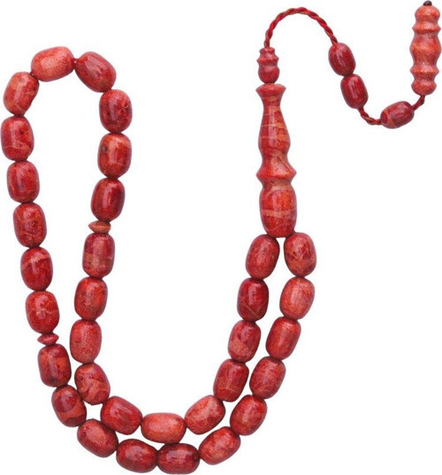 Özel Mercan Doğal Taş Tesbih