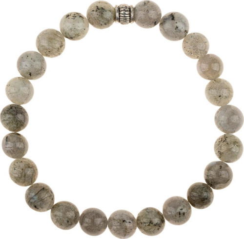Labradorit Doğal Taş Bileklik (8mm Küre Kesim)