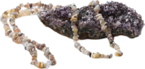 Kırık Boswana Agate Doğal Taş Dizi