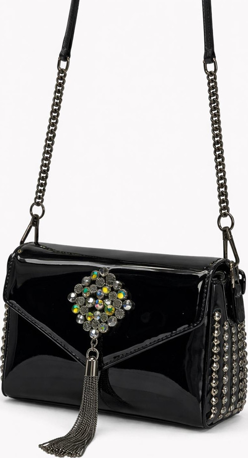 Kadın Çanta Rugan Siyah 26470