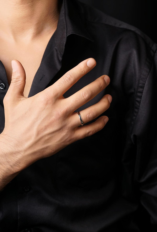 14 Ayar Altın 3,10 mm Erkek Köşeli Alyans