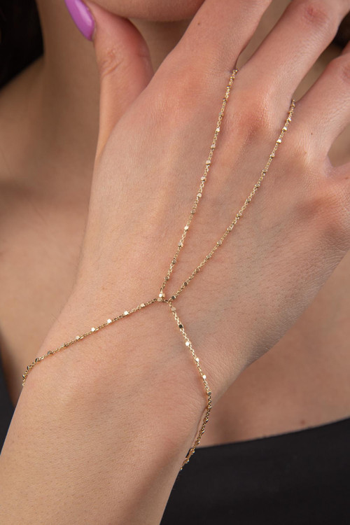 14 Ayar Altın Sık Küp Şahmeran