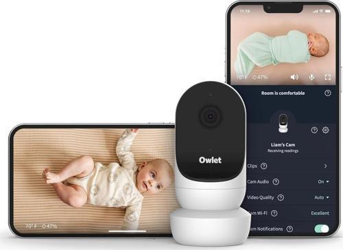 Cam 2 - Kameralı ve Sesli Video Bebek Monitörü - Beyaz