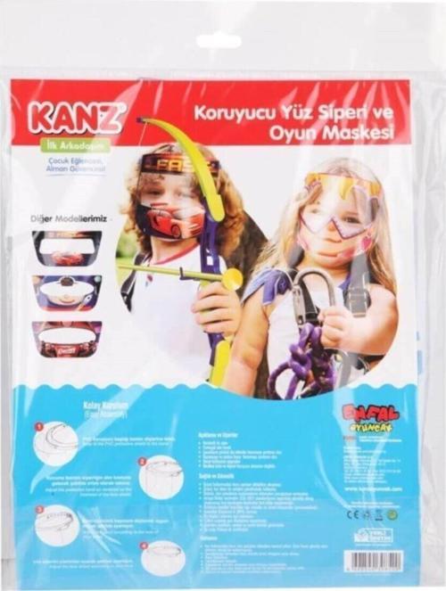 Koruyucu Yüz Siperi ve Oyun Maskesi Erkek