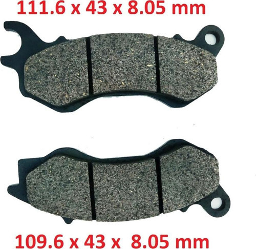 Honda Pcx 125-150 Ön Fren Disk Balatası 2011-2017 Fa603