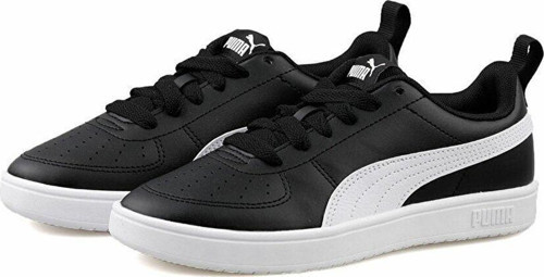 Rıckıe Jr Black-Whıte Günlük Spor Ayakkabı 384311 11/Siyah Beyaz/36 Numara