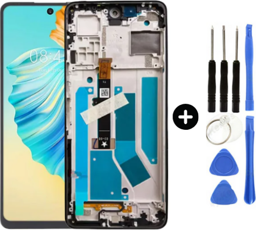 Tecno Camon 19 Pro CI8 Uyumlu Çıtalı A Kalite Lcd Ekran Dokunmatik + Tamir Seti