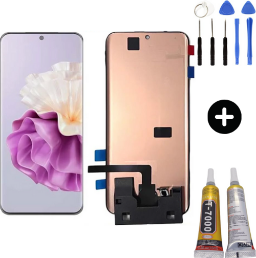 Huawei P60 Pro MNA-AL00 Uyumlu OLED Lcd Ekran Dokunmatik + Montaj Seti
