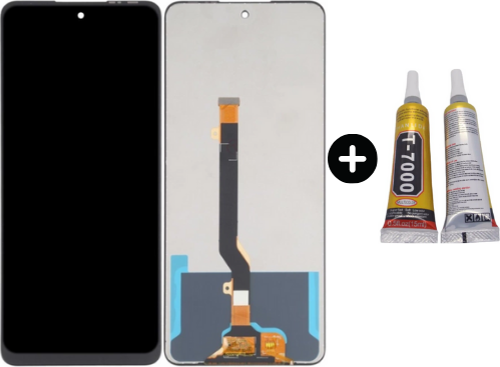 İnfinix Hot 11S X6812 Uyumlu OLED Lcd Ekran Dokunmatik + B7000