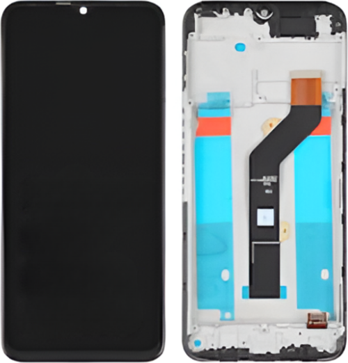 Tecno Spark 8 KG6 Uyumlu Çıtalı OLED Lcd Ekran Dokunmatik