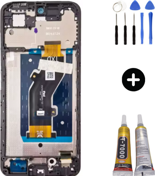 İnfinix Hot 50i X6531 Uyumlu Çıtalı Lcd Ekran Dokunmatik + Montaj Seti