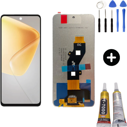 İnfinix Hot 50 X6720 Uyumlu Lcd Ekran Dokunmatik + Montaj Seti