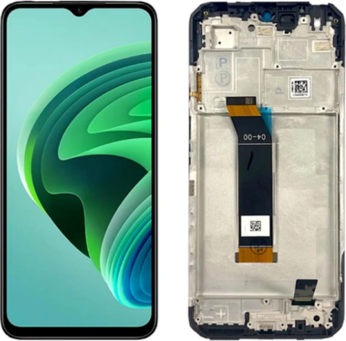 Xiaomi Redmi Note 11E Uyumlu Çıtalı A Kalite Lcd Ekran Dokunmatik 22041219C