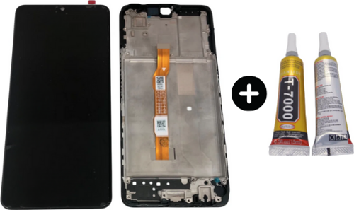 Vivo Y27 V2249 Uyumlu Çıtalı HK Lcd Ekran Dokunmatik + B7000