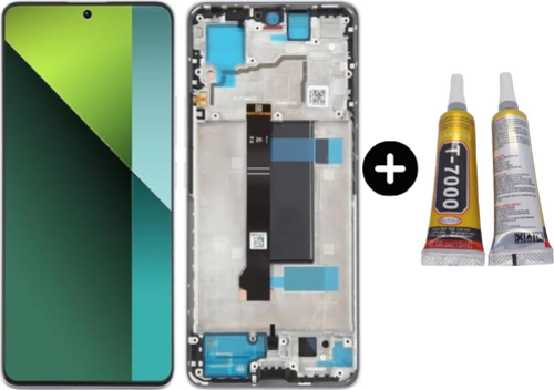 Xiaomi Redmi Note 13 Pro Plus 5G Uyumlu Çıtalı Servis Lcd Ekran Dokunmatik + B7000