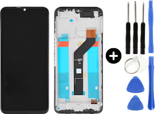 Tecno Spark 8 KG6 Uyumlu Çıtalı Lcd Ekran Dokunmatik + Tamir Seti