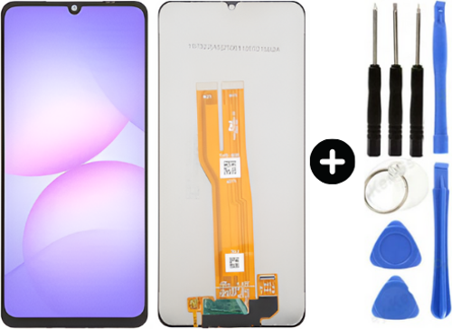 Samsung A07 SM-A075F Uyumlu HK Lcd Ekran Dokunmatik + Tamir Seti