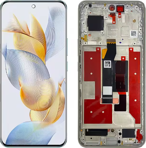 Huawei Honor 90 REA-NX9 Uyumlu Çıtalı Lcd Ekran Dokunmatik Siyah