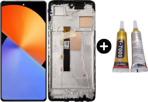 İnfinix Note 30 Pro X678B Uyumlu Çıtalı A Kalite Lcd Ekran Dokunmatik + B7000