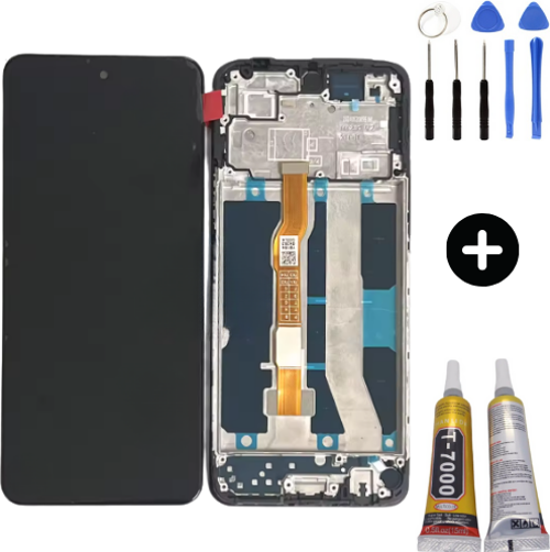 Vivo Y28 V2352 Uyumlu Çıtalı Lcd Ekran Dokunmatik + Montaj Seti