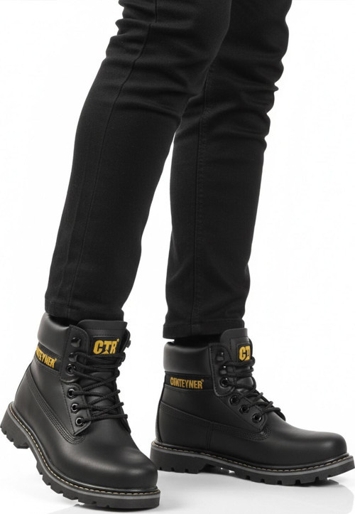 Siyah Soğuğa Dirençli Kaymaz Unisex Bot 922 G