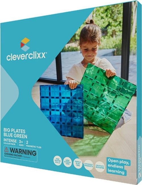 Big Plates, 2 Parça - Mavi ve Yeşil