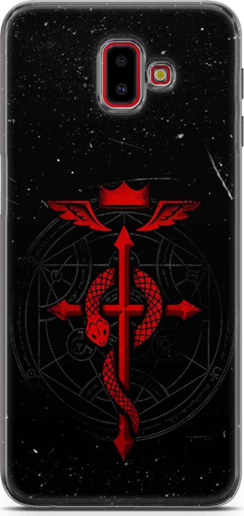 Samsung Galaxy J6 Plus uyumlu Anime 37 Baskılı Kapak Fullmetal Alchemist Brotherhood