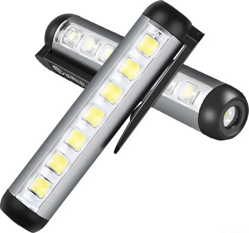 Mıknatıslı 4 Mod'lu 7 Led'li Mini El Feneri Şarjlı, Kamp Lambası Gece Aydınlatması