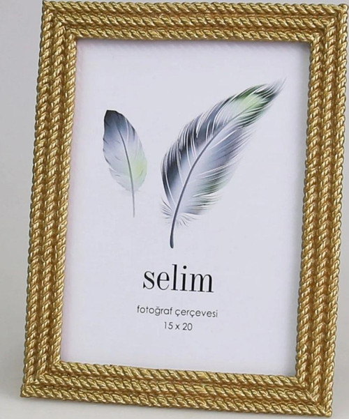 Elise 15x20 Çerçeve Altın