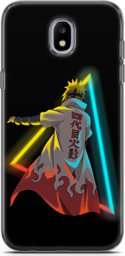 Samsung Galaxy J7 Pro uyumlu Anime 32 HD Koruma Minato Neon Naruto