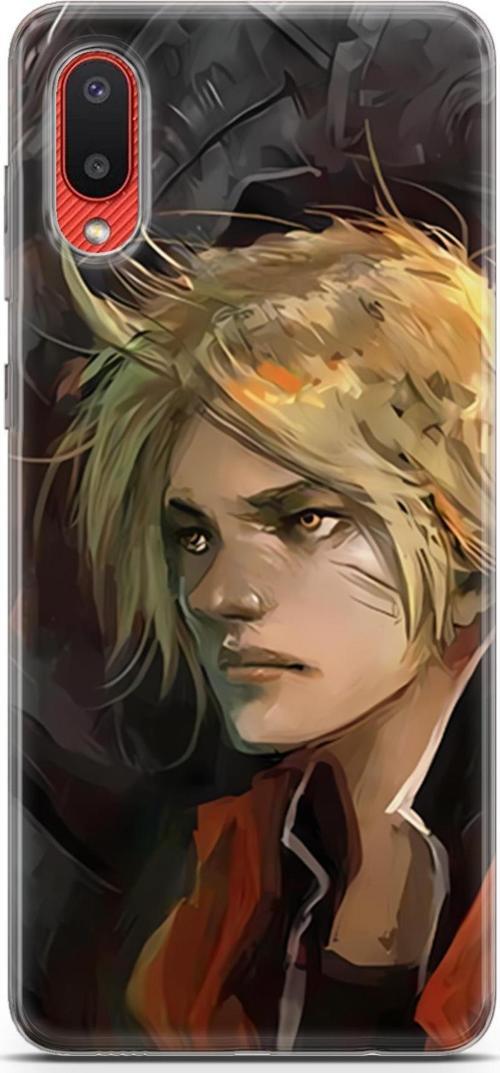 Samsung Galaxy M02 için Anime 8 UV Kapak Fullmetal Alchemist Alphonse Edward