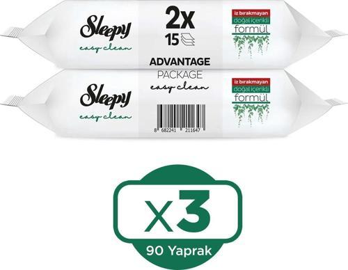Easy Clean Yüzey Temizlik Havlusu 6x15 (90 Yaprak)