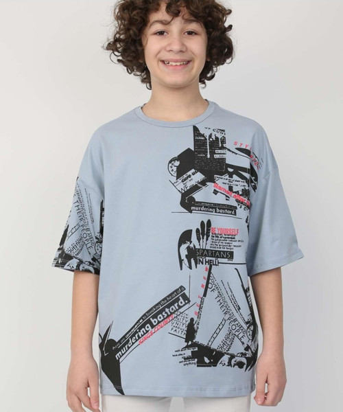 Erkek Çocuk Tişört %100 Coton