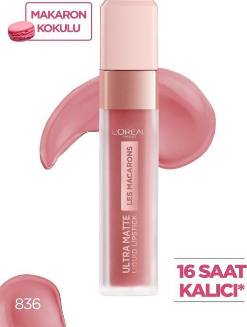 Likit Mat Ruj - Les Macarons Ultra Matte Liquid Lipstick 836 Infinite Va
