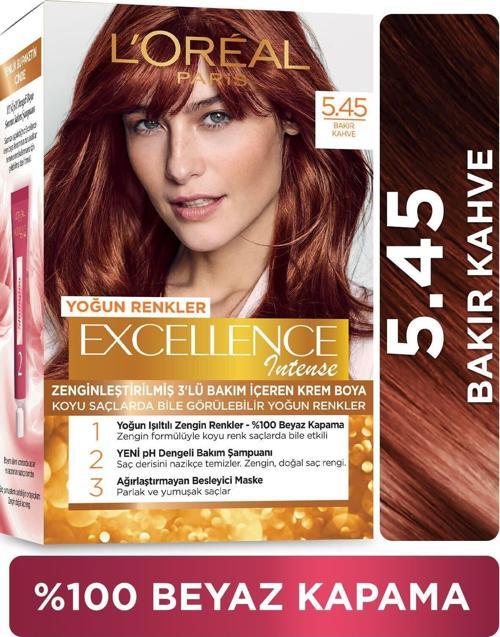 Excellence Intense Saç Boyası  5.45 Bakır Kahve
